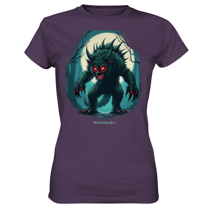 Chupacabra Night - Ladies Premium Shirt | Lady - Shirts | Dark Shadows Arts
