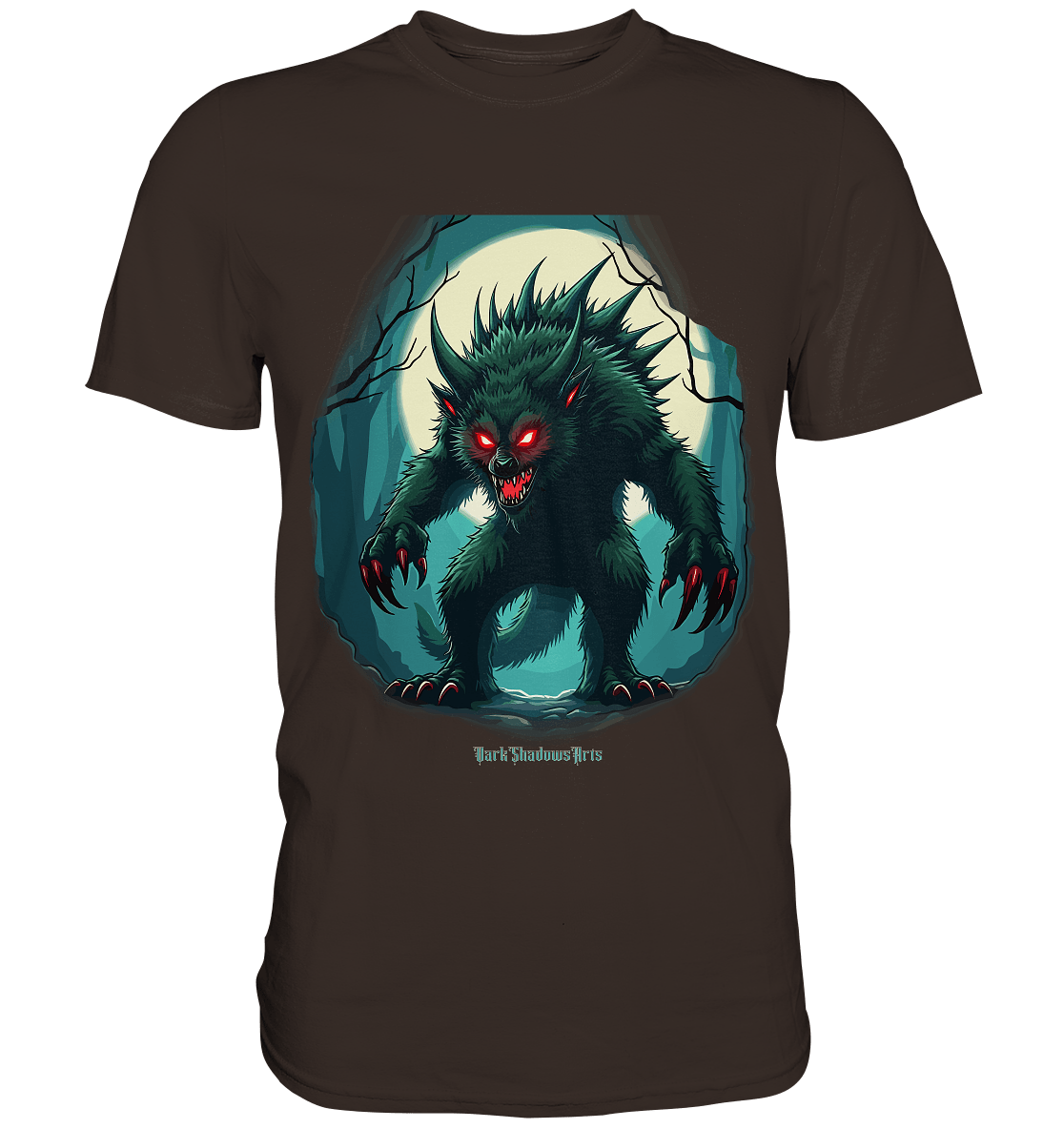 Chupacabra Night - Premium Shirt | Unisex - Shirts | Dark Shadows Arts