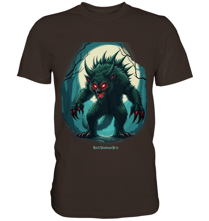 Chupacabra Night - Premium Shirt | Unisex - Shirts | Dark Shadows Arts