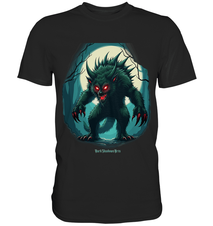 Chupacabra Night - Premium Shirt | Unisex - Shirts | Dark Shadows Arts