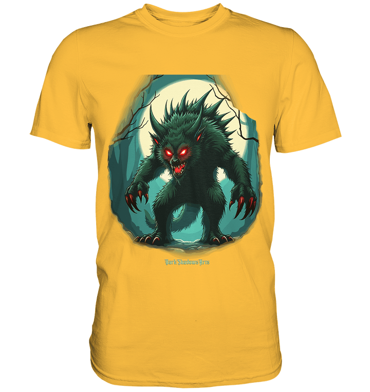 Chupacabra Night - Premium Shirt | Unisex - Shirts | Dark Shadows Arts