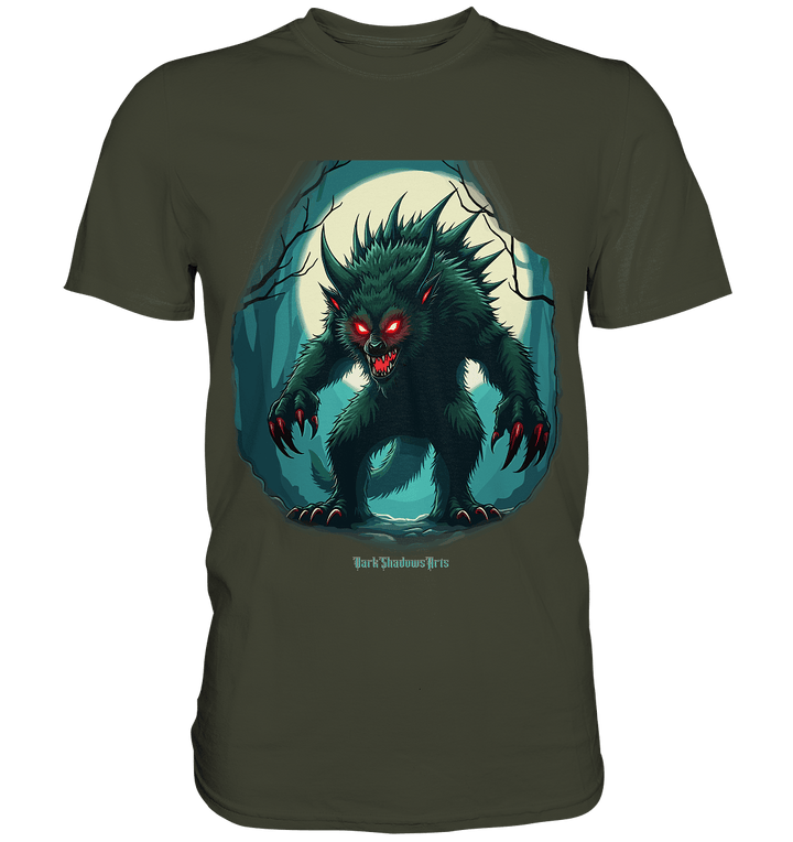 Chupacabra Night - Premium Shirt | Unisex - Shirts | Dark Shadows Arts