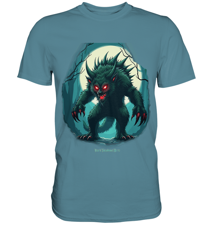 Chupacabra Night - Premium Shirt | Unisex - Shirts | Dark Shadows Arts