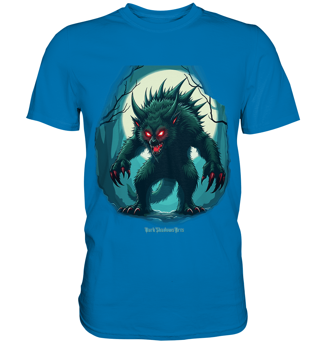 Chupacabra Night - Premium Shirt | Unisex - Shirts | Dark Shadows Arts