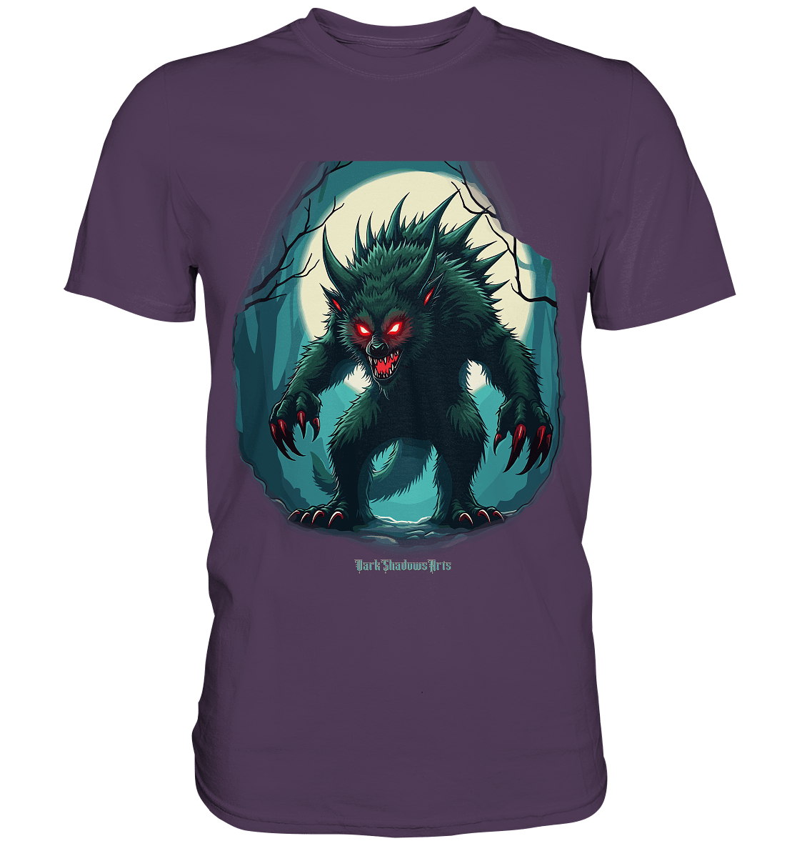 Chupacabra Night - Premium Shirt | Unisex - Shirts | Dark Shadows Arts