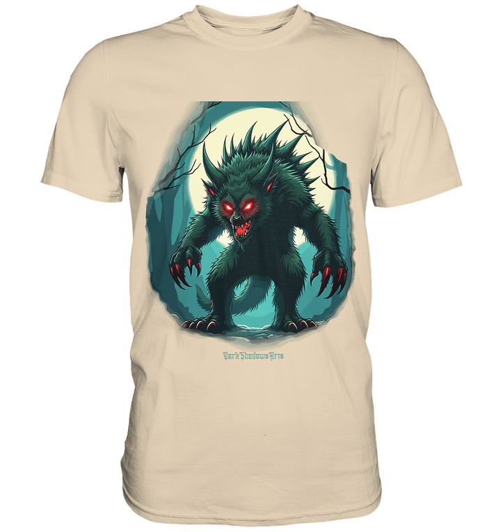 Chupacabra Night - Premium Shirt | Unisex - Shirts | Dark Shadows Arts