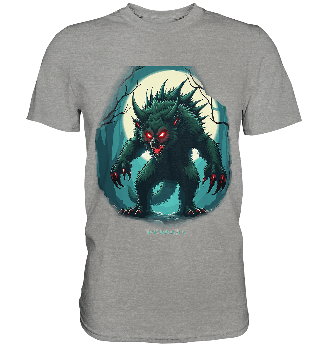 Chupacabra Night - Premium Shirt | Unisex - Shirts | Dark Shadows Arts