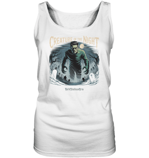 Creature of the Night – Klassischer Horror trifft düstere Friedhofsstimmung - Ladies Tank - Top | Tank - Tops | Dark Shadows Arts