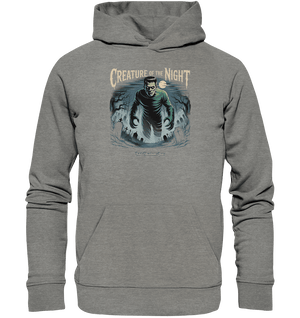 Creature of the Night – Klassischer Horror trifft düstere Friedhofsstimmung - Organic Hoodie | Hoodies | Dark Shadows Arts