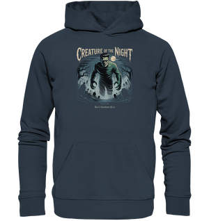 Creature of the Night – Klassischer Horror trifft düstere Friedhofsstimmung - Organic Hoodie | Hoodies | Dark Shadows Arts