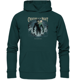 Creature of the Night – Klassischer Horror trifft düstere Friedhofsstimmung - Organic Hoodie | Hoodies | Dark Shadows Arts