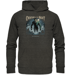 Creature of the Night – Klassischer Horror trifft düstere Friedhofsstimmung - Organic Hoodie | Hoodies | Dark Shadows Arts