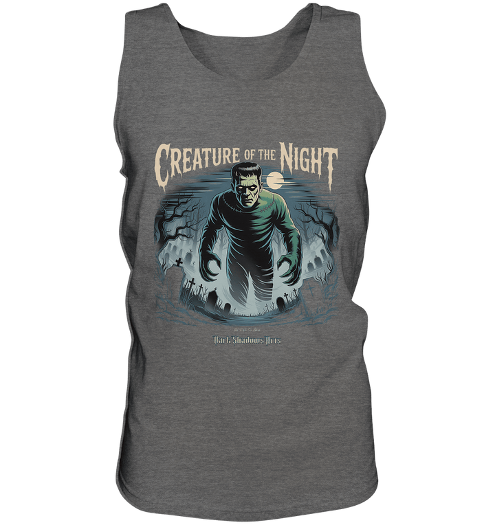 Creature of the Night – Klassischer Horror trifft düstere Friedhofsstimmung - Relaxed Tank Top | Tank - Tops | Dark Shadows Arts
