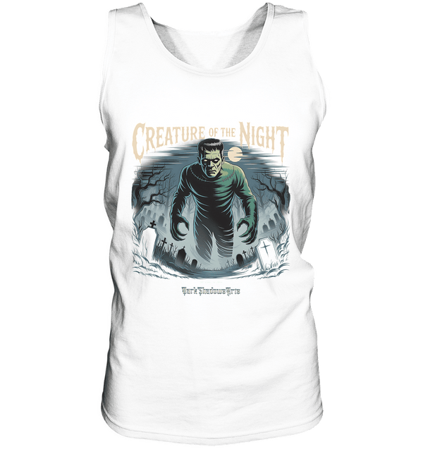 Creature of the Night – Klassischer Horror trifft düstere Friedhofsstimmung - Relaxed Tank Top | Tank - Tops | Dark Shadows Arts