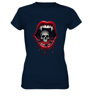 Crimson Maw Web of Terror - Ladies Premium Shirt | Lady - Shirts | Dark Shadows Arts