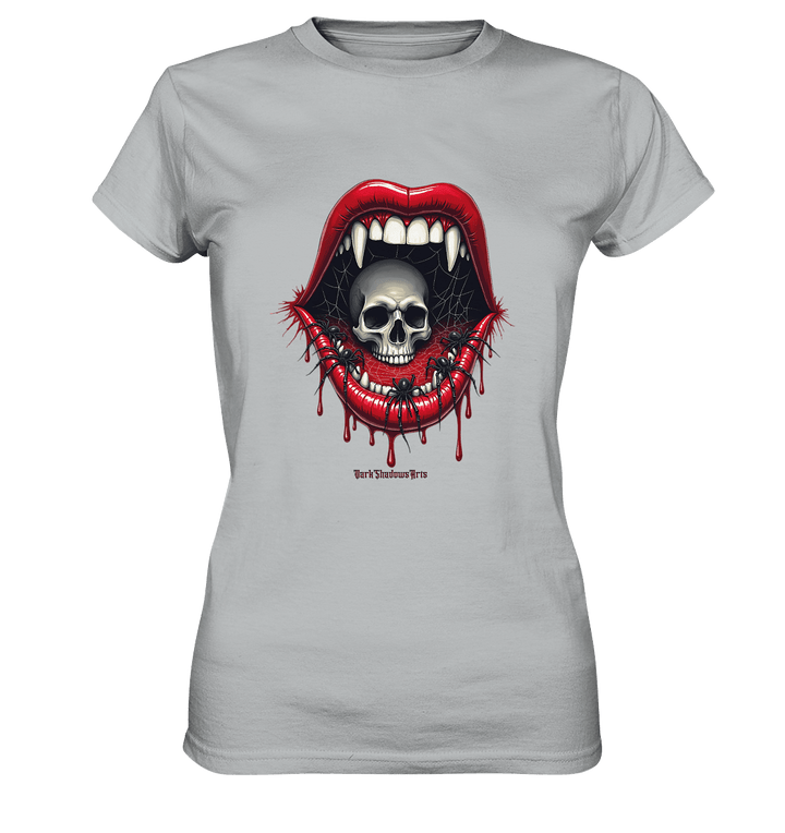 Crimson Maw Web of Terror - Ladies Premium Shirt | Lady - Shirts | Dark Shadows Arts