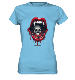Crimson Maw Web of Terror - Ladies Premium Shirt | Lady - Shirts | Dark Shadows Arts