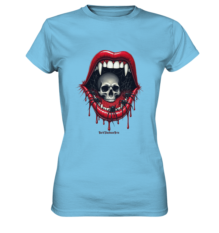 Crimson Maw Web of Terror - Ladies Premium Shirt | Lady - Shirts | Dark Shadows Arts