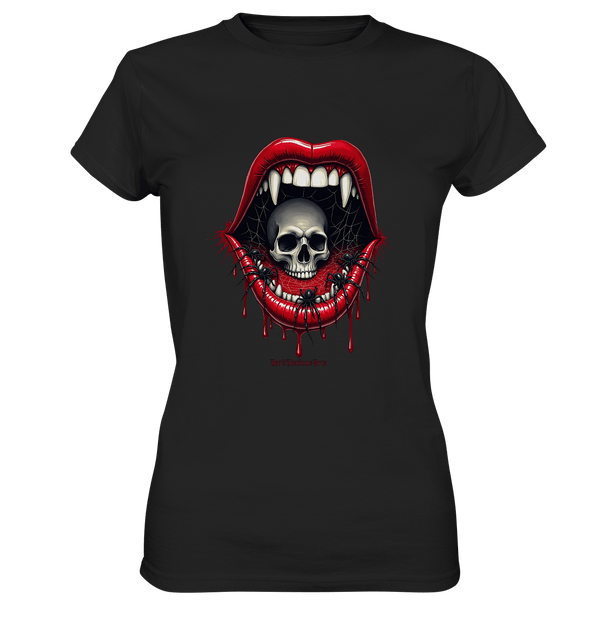Crimson Maw Web of Terror - Ladies Premium Shirt | Lady - Shirts | Dark Shadows Arts