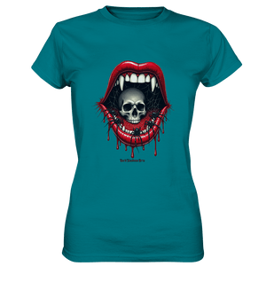 Crimson Maw Web of Terror - Ladies Premium Shirt | Lady - Shirts | Dark Shadows Arts