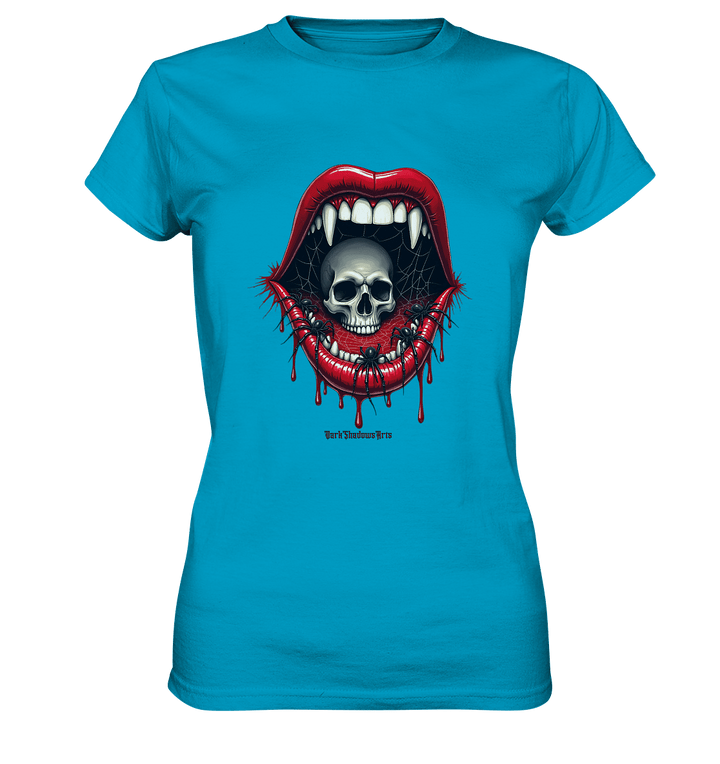 Crimson Maw Web of Terror - Ladies Premium Shirt | Lady - Shirts | Dark Shadows Arts