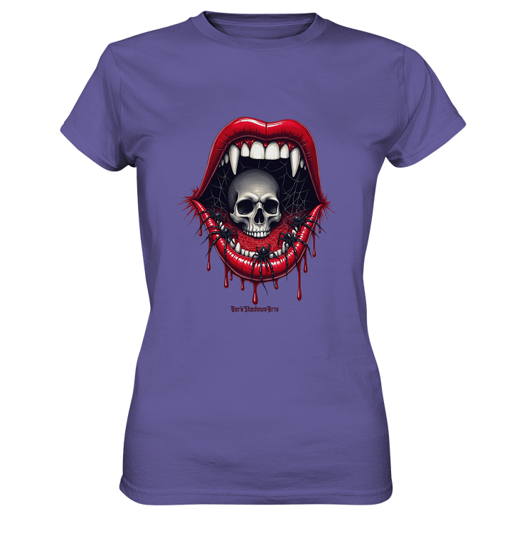 Crimson Maw Web of Terror - Ladies Premium Shirt | Lady - Shirts | Dark Shadows Arts
