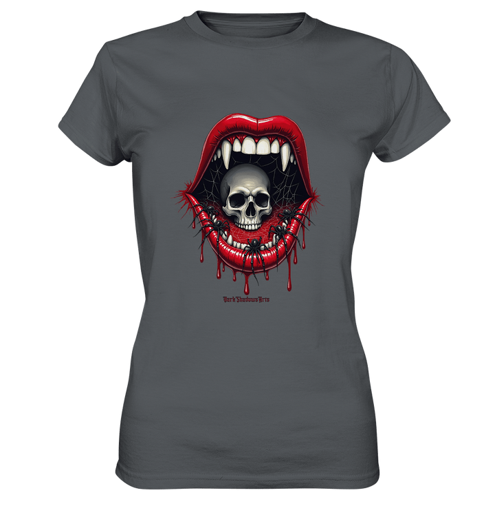 Crimson Maw Web of Terror - Ladies Premium Shirt | Lady - Shirts | Dark Shadows Arts
