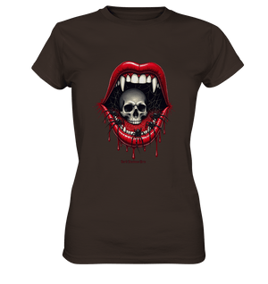 Crimson Maw Web of Terror - Ladies Premium Shirt | Lady - Shirts | Dark Shadows Arts