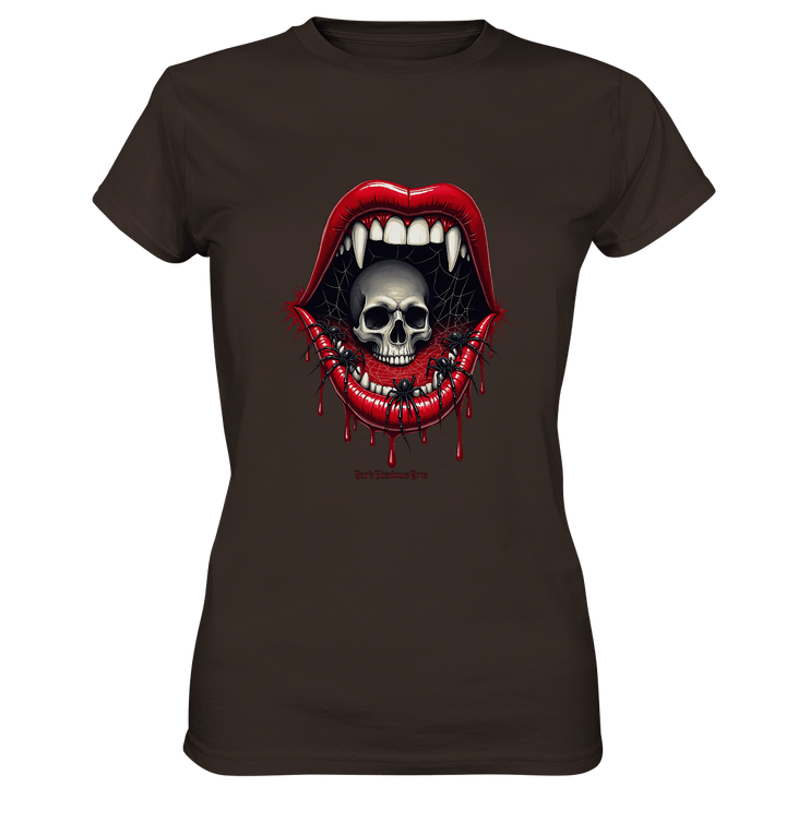Crimson Maw Web of Terror - Ladies Premium Shirt | Lady - Shirts | Dark Shadows Arts