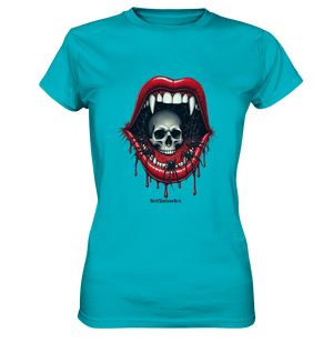 Crimson Maw Web of Terror - Ladies Premium Shirt | Lady - Shirts | Dark Shadows Arts