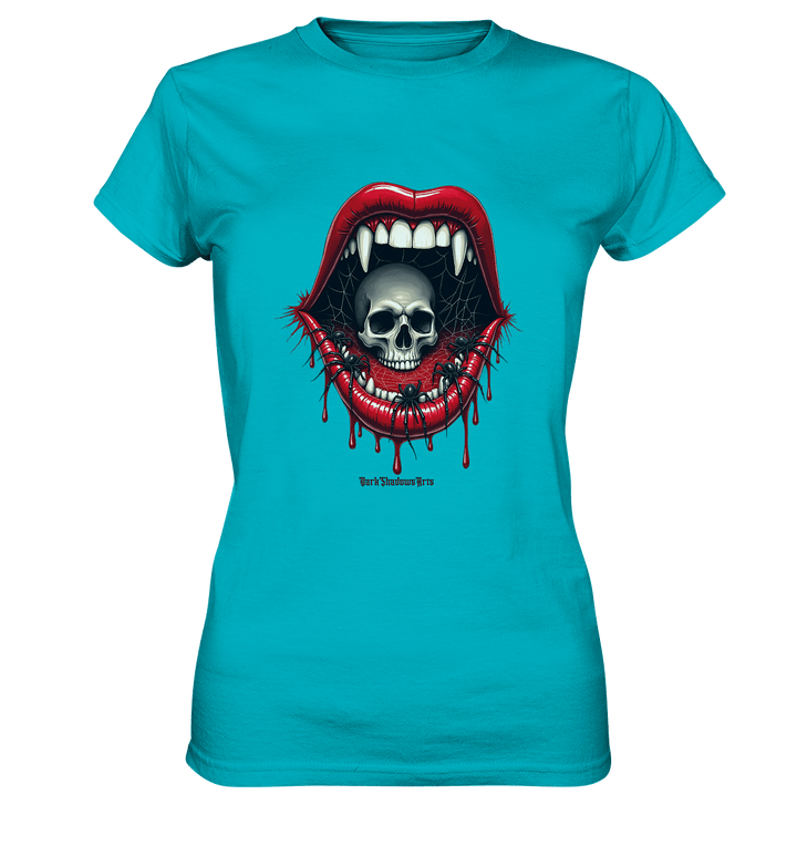 Crimson Maw Web of Terror - Ladies Premium Shirt | Lady - Shirts | Dark Shadows Arts