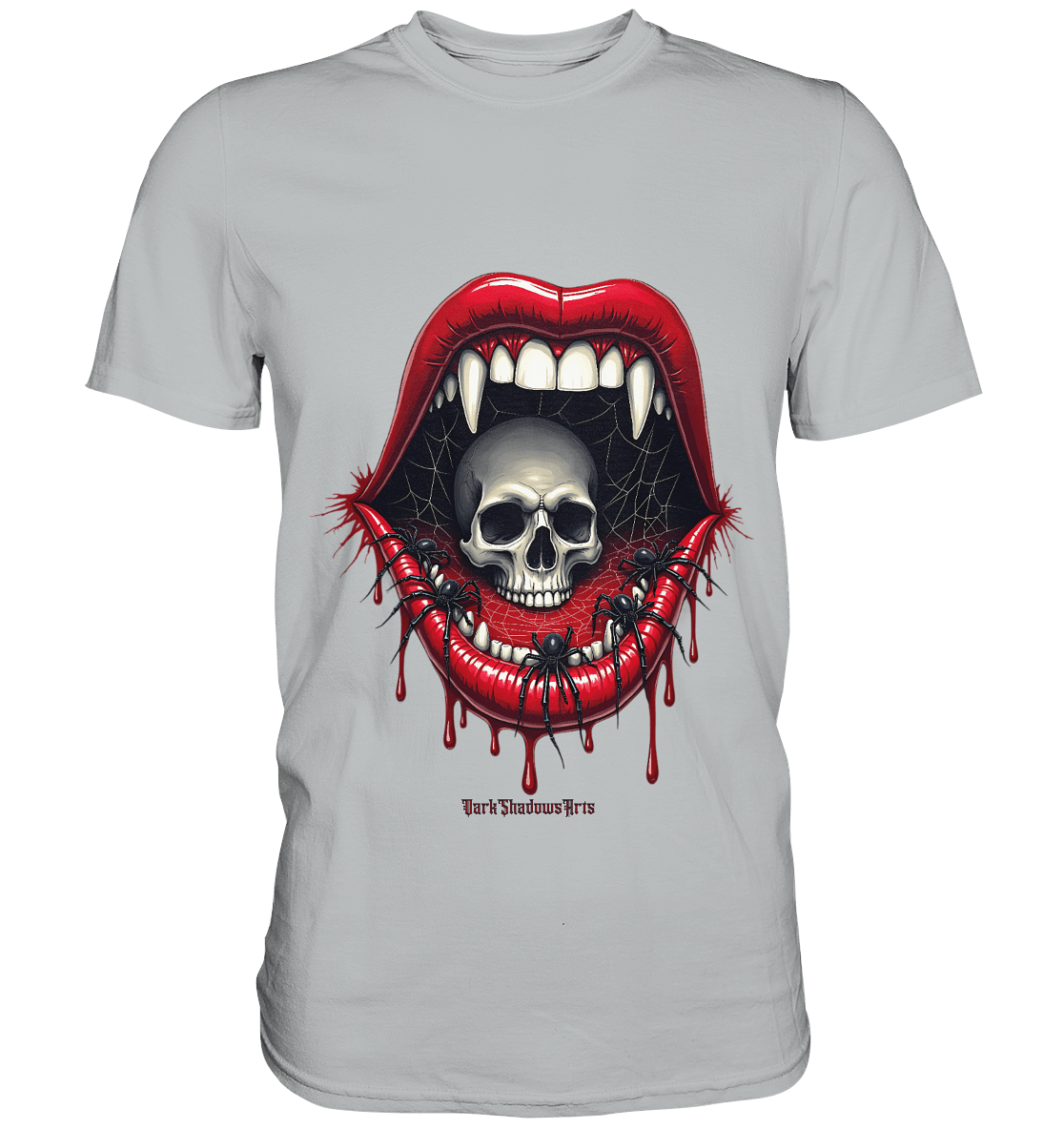 Crimson Maw Web of Terror - Premium Shirt | Unisex - Shirts | Dark Shadows Arts