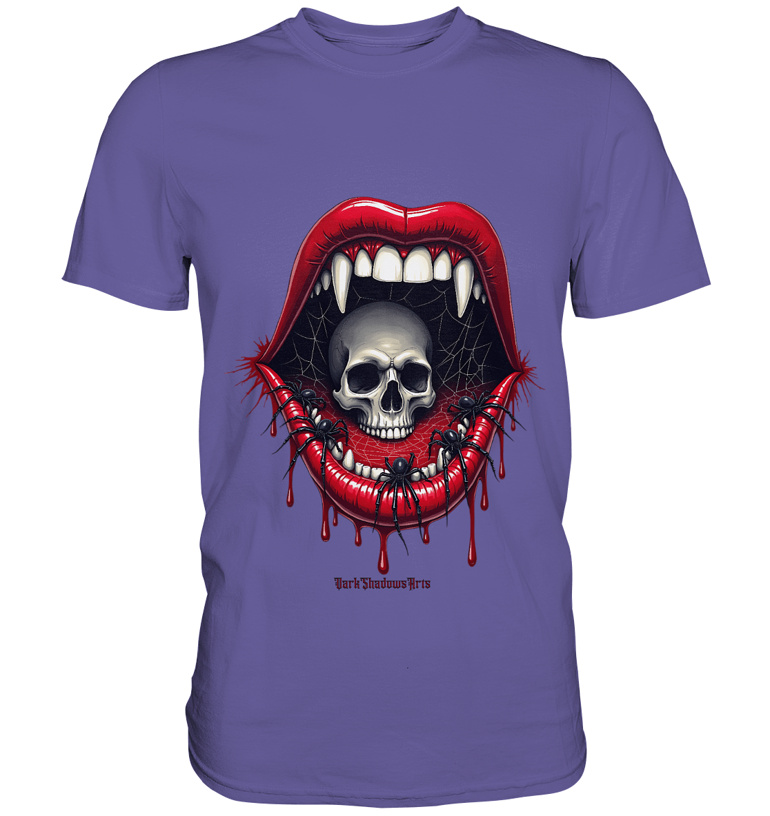 Crimson Maw Web of Terror - Premium Shirt | Unisex - Shirts | Dark Shadows Arts