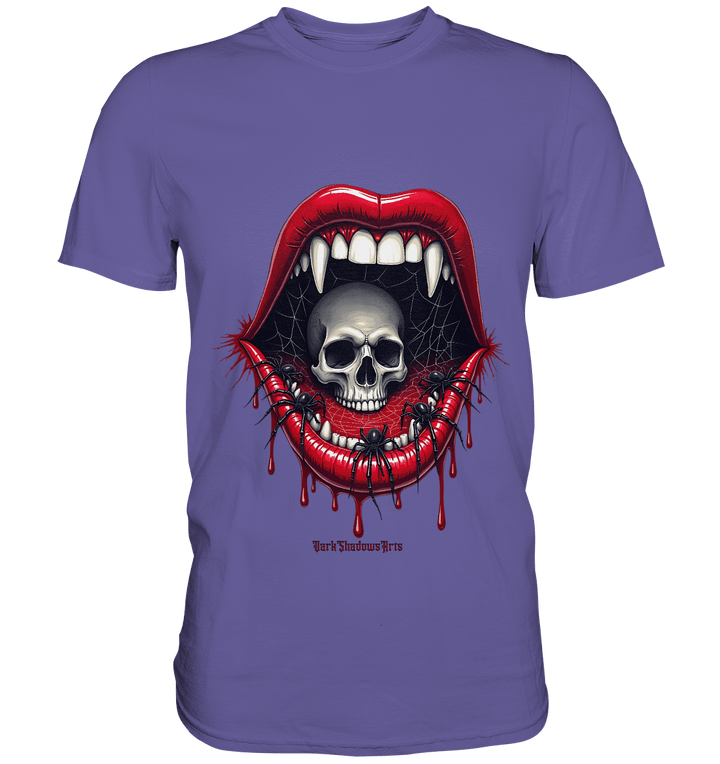 Crimson Maw Web of Terror - Premium Shirt | Unisex - Shirts | Dark Shadows Arts