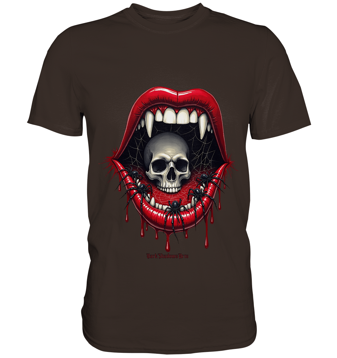 Crimson Maw Web of Terror - Premium Shirt | Unisex - Shirts | Dark Shadows Arts