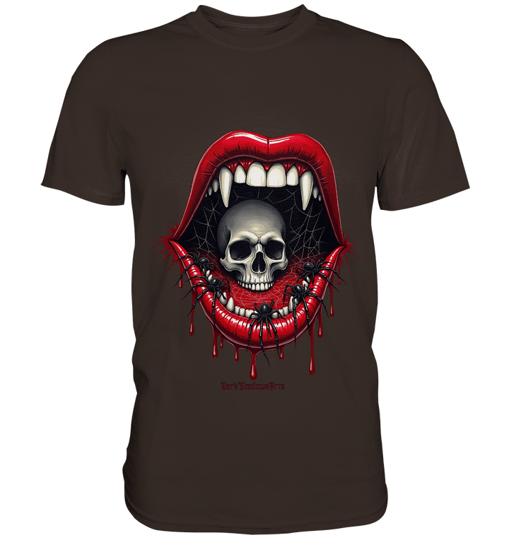 Crimson Maw Web of Terror - Premium Shirt | Unisex - Shirts | Dark Shadows Arts