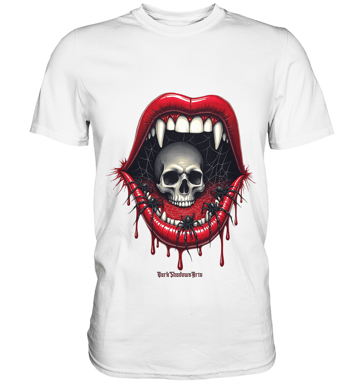 Crimson Maw Web of Terror - Premium Shirt | Unisex - Shirts | Dark Shadows Arts