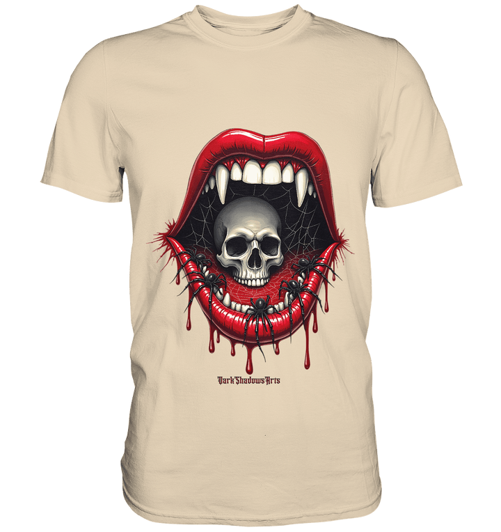 Crimson Maw Web of Terror - Premium Shirt | Unisex - Shirts | Dark Shadows Arts