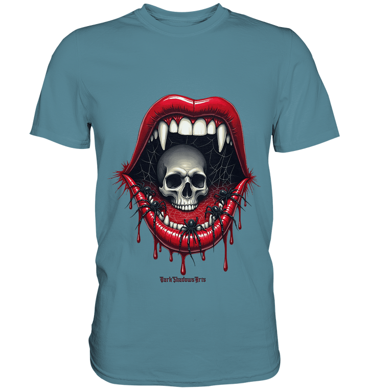 Crimson Maw Web of Terror - Premium Shirt | Unisex - Shirts | Dark Shadows Arts