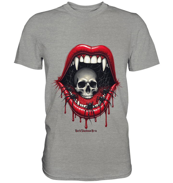 Crimson Maw Web of Terror - Premium Shirt | Unisex - Shirts | Dark Shadows Arts