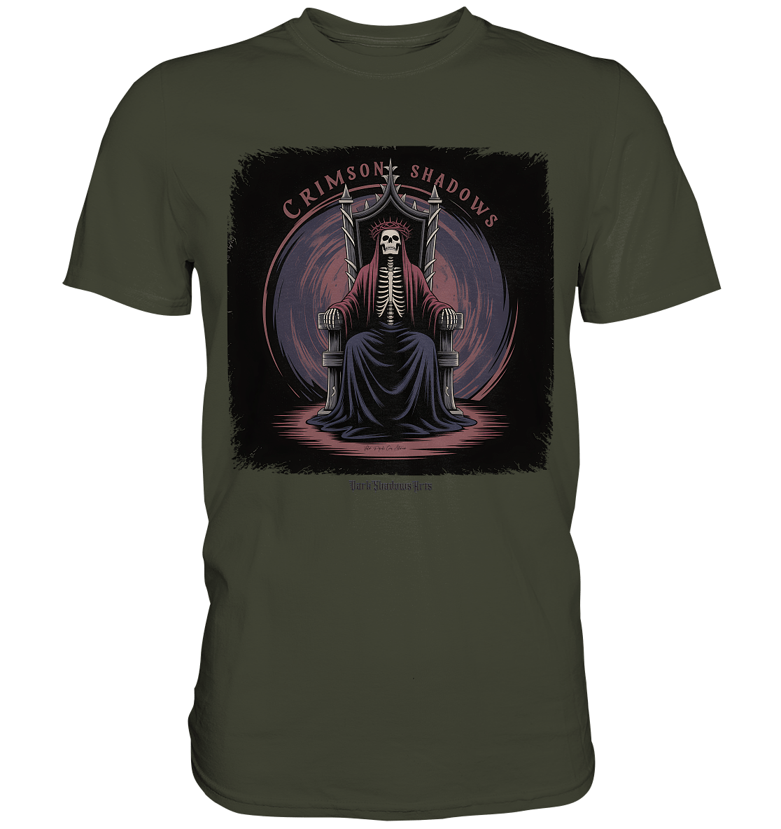 crimson shadows - die dunkle kunst der verlorenen seelen - Premium Shirt | Unisex - Shirts | Dark Shadows Arts