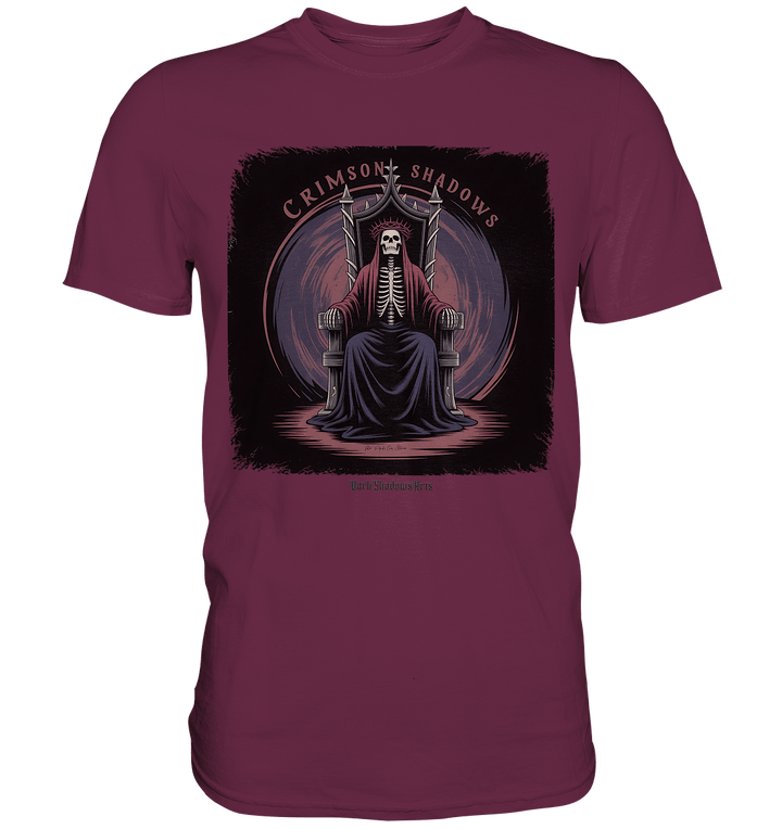 crimson shadows - die dunkle kunst der verlorenen seelen - Premium Shirt | Unisex - Shirts | Dark Shadows Arts