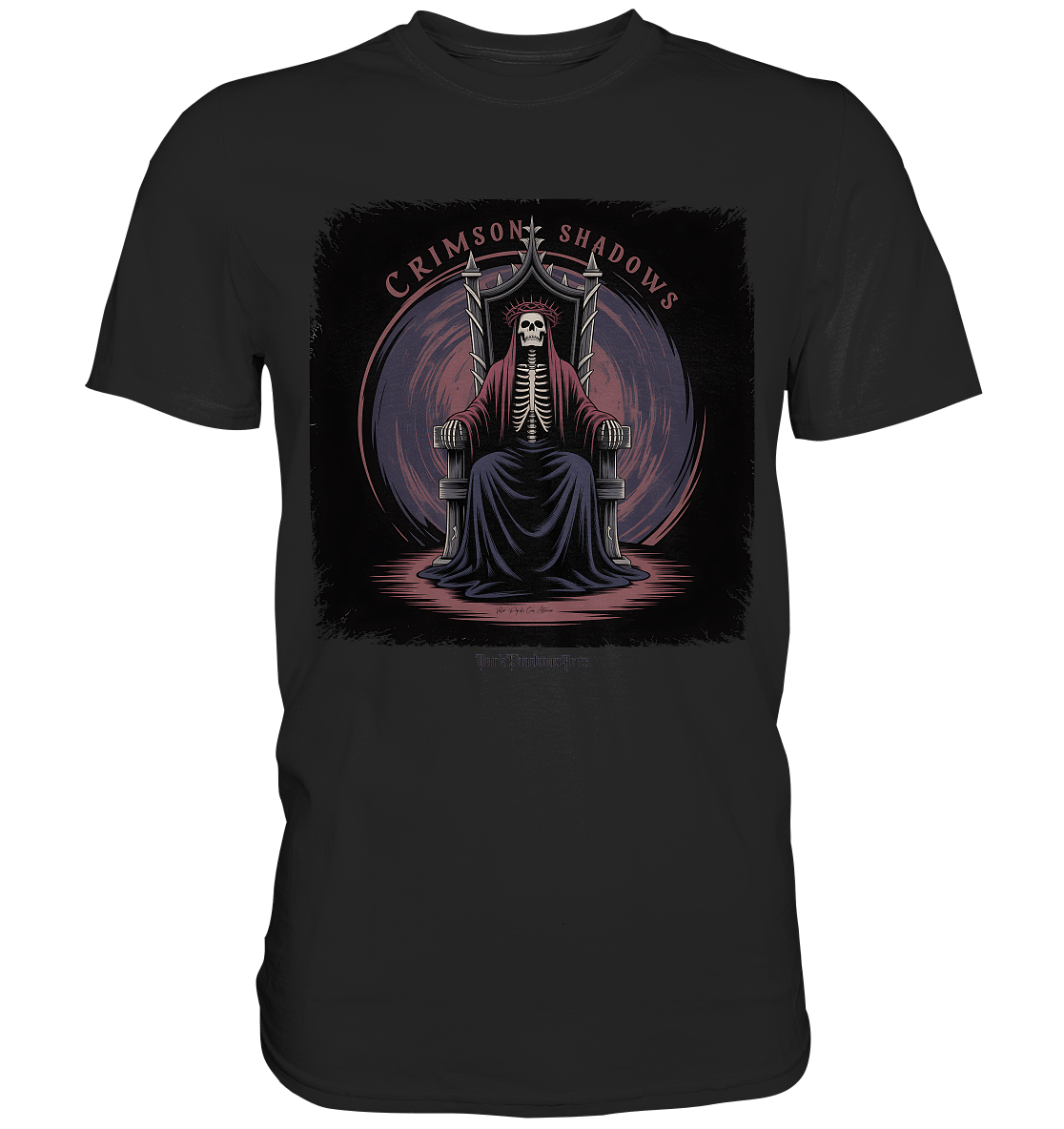 crimson shadows - die dunkle kunst der verlorenen seelen - Premium Shirt | Unisex - Shirts | Dark Shadows Arts