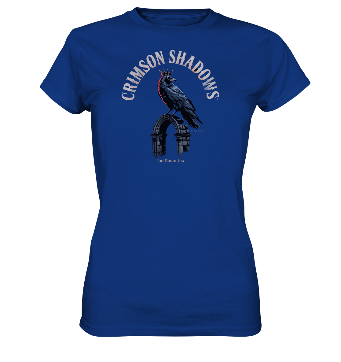 crimson shadows - geheimnisvolle krähengotik und düstere ästhetik - Ladies Premium Shirt | Lady - Shirts | Dark Shadows Arts