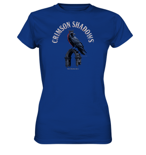 crimson shadows - geheimnisvolle krähengotik und düstere ästhetik - Ladies Premium Shirt | Lady - Shirts | Dark Shadows Arts