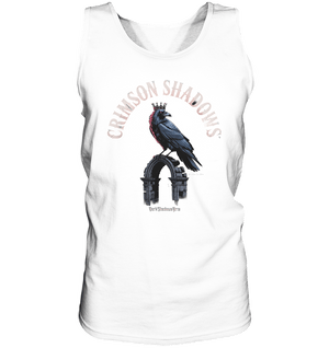crimson shadows - geheimnisvolle krähengotik und düstere ästhetik - Relaxed Tank Top | Tank - Tops | Dark Shadows Arts
