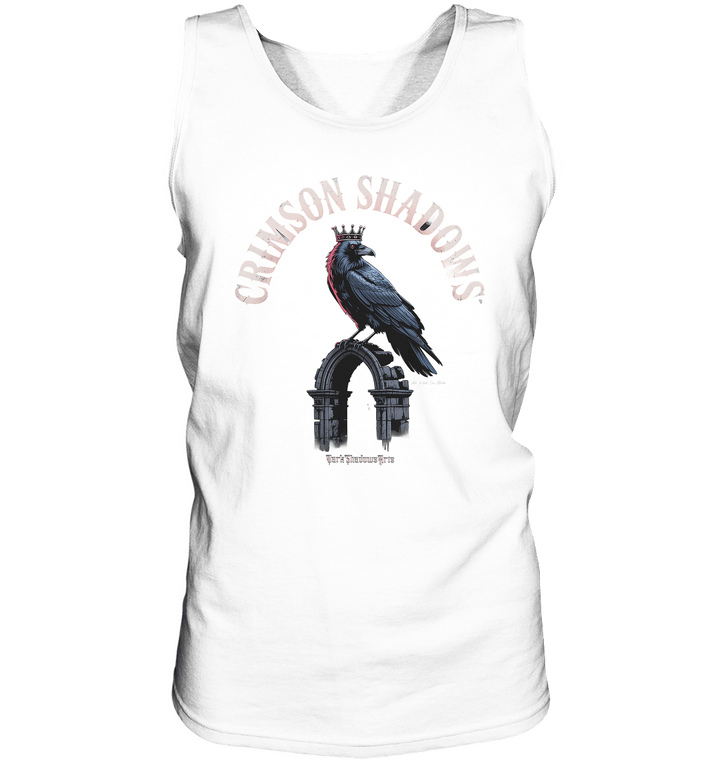 crimson shadows - geheimnisvolle krähengotik und düstere ästhetik - Relaxed Tank Top | Tank - Tops | Dark Shadows Arts