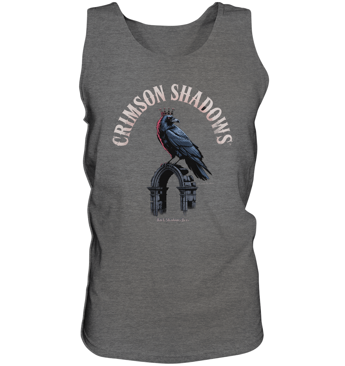 crimson shadows - geheimnisvolle krähengotik und düstere ästhetik - Relaxed Tank Top | Tank - Tops | Dark Shadows Arts