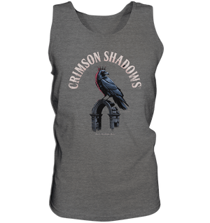 crimson shadows - geheimnisvolle krähengotik und düstere ästhetik - Relaxed Tank Top | Tank - Tops | Dark Shadows Arts