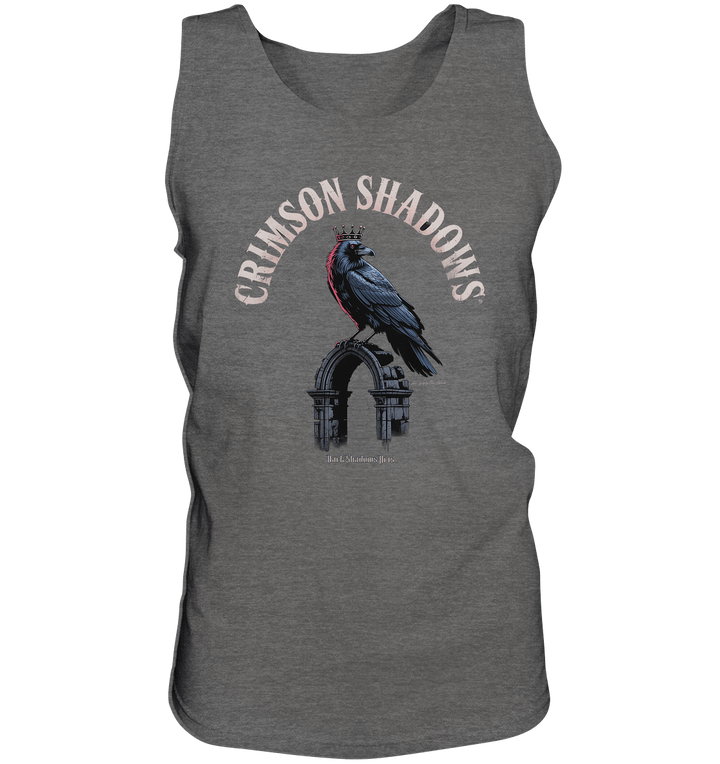 crimson shadows - geheimnisvolle krähengotik und düstere ästhetik - Relaxed Tank Top | Tank - Tops | Dark Shadows Arts